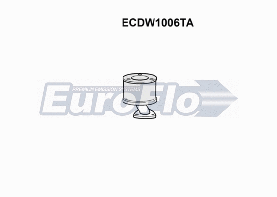 Catalytic Converter (ECDW1006TA)