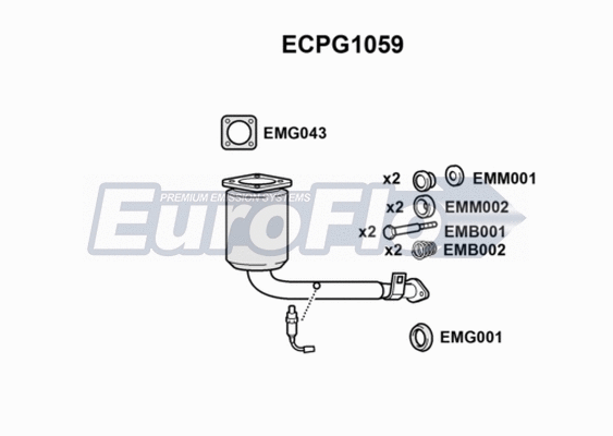 Catalytic Converter (ECPG1059)