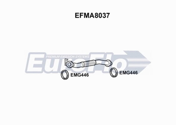 Exhaust Pipe (EFMA8037)