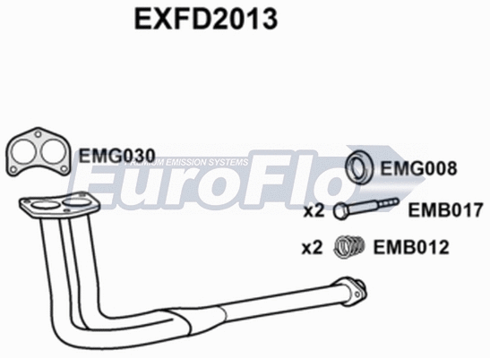 Exhaust Pipe (EXFD2013)