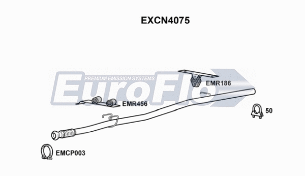 Exhaust Pipe (EXCN4075)
