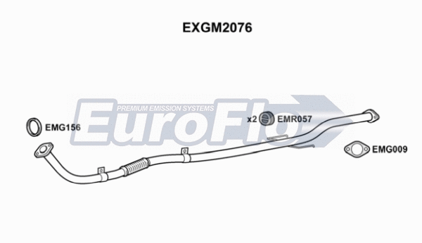 Exhaust Pipe (EXGM2076)