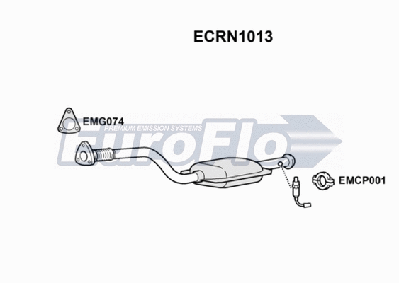 Catalytic Converter (ECRN1013)