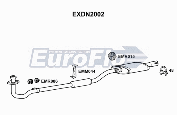 Exhaust Pipe (EXDN2002)