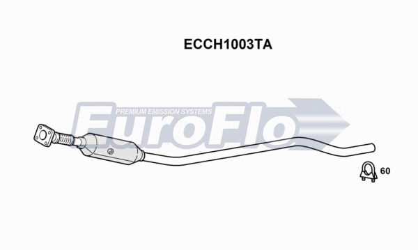 Catalytic Converter (ECCH1003TA)