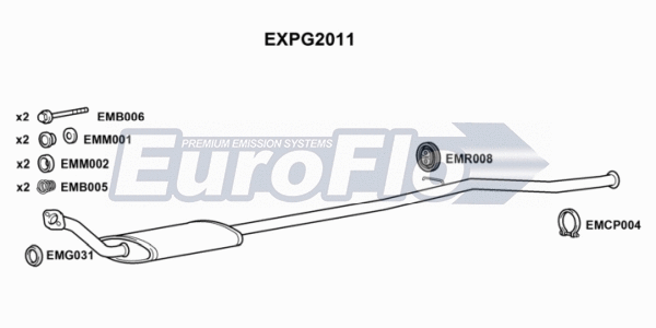 Exhaust Pipe (EXPG2011)