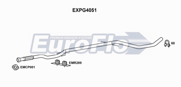 Exhaust Pipe (EXPG4051)