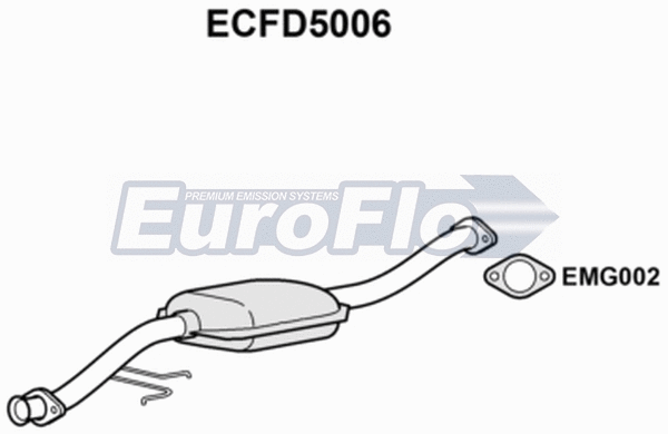 Catalytic Converter (ECFD5006)