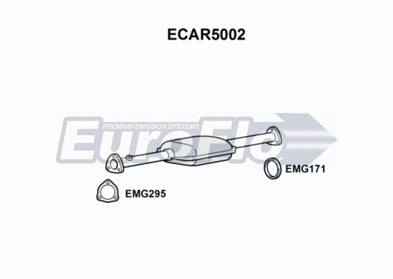 Catalytic Converter (ECAR5002)