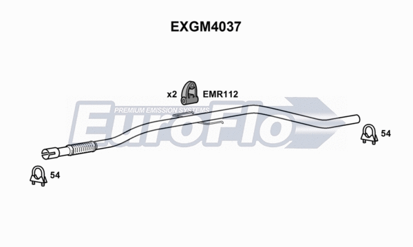 Exhaust Pipe (EXGM4037)