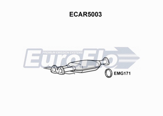 Catalytic Converter (ECAR5003)