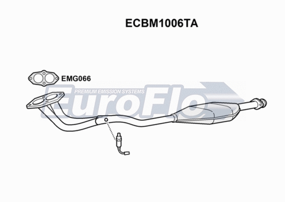 Catalytic Converter (ECBM1006TA)