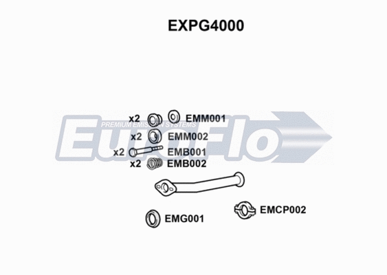 Exhaust Pipe (EXPG4000)
