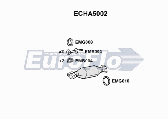 Catalytic Converter (ECHA5002)