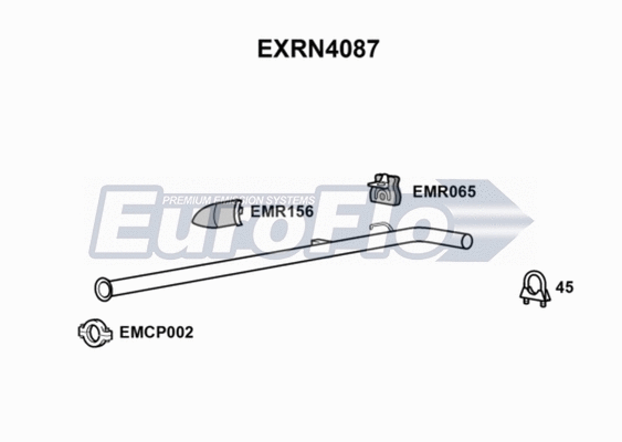 Exhaust Pipe (EXRN4087)