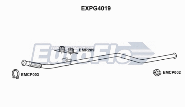 Exhaust Pipe (EXPG4019)