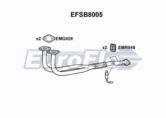Exhaust Pipe (EFSB8005)