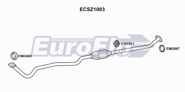 Catalytic Converter (ECSZ1003)