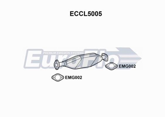 Catalytic Converter (ECCL5005)