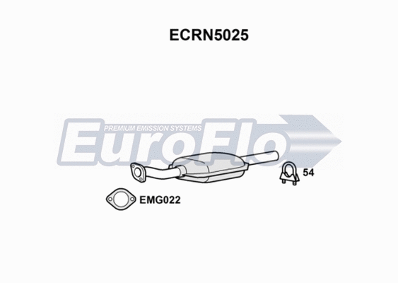 Catalytic Converter (ECRN5025)