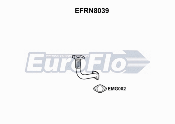 Exhaust Pipe (EFRN8039)