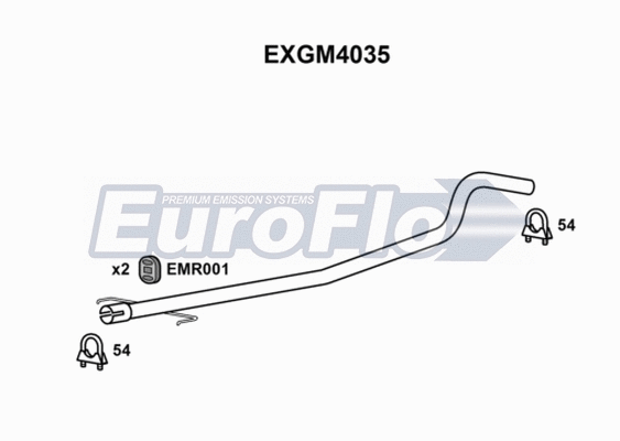 Exhaust Pipe (EXGM4035)