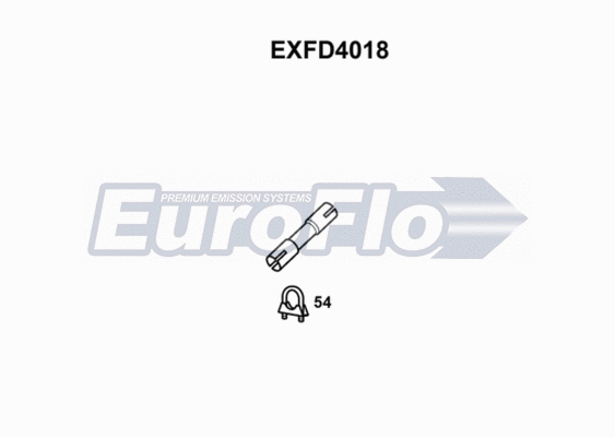 Exhaust Pipe (EXFD4018)