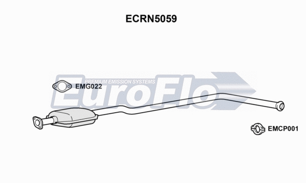 Catalytic Converter (ECRN5059)