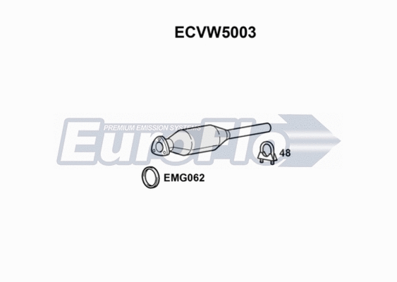 Catalytic Converter (ECVW5003)