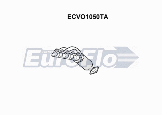 Catalytic Converter (ECVO1050TA)