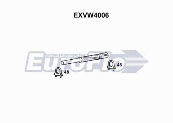 Exhaust Pipe (EXVW4006)