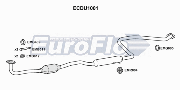 Catalytic Converter (ECDU1001)