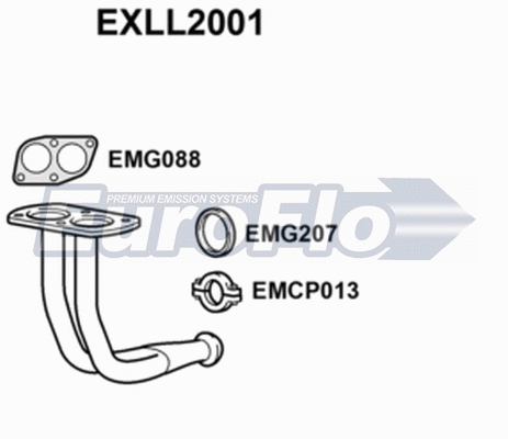 Exhaust Pipe (EXLL2001)