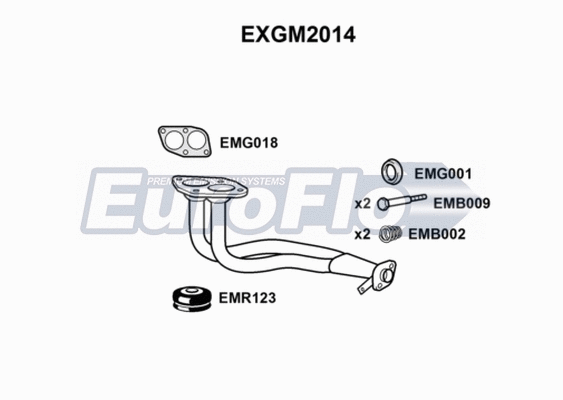 Exhaust Pipe (EXGM2014)