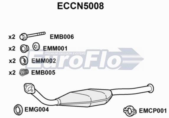 Catalytic Converter (ECCN5008)