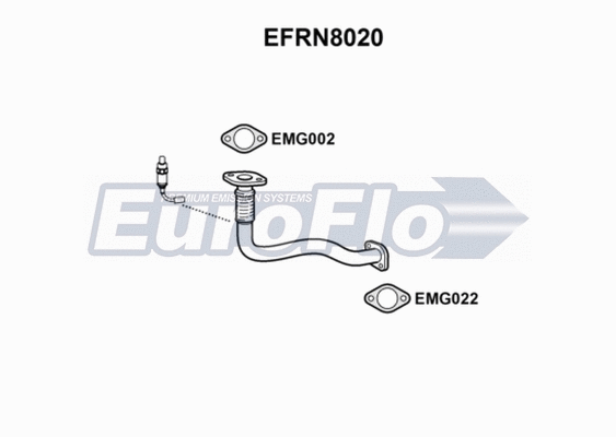 Exhaust Pipe (EFRN8020)