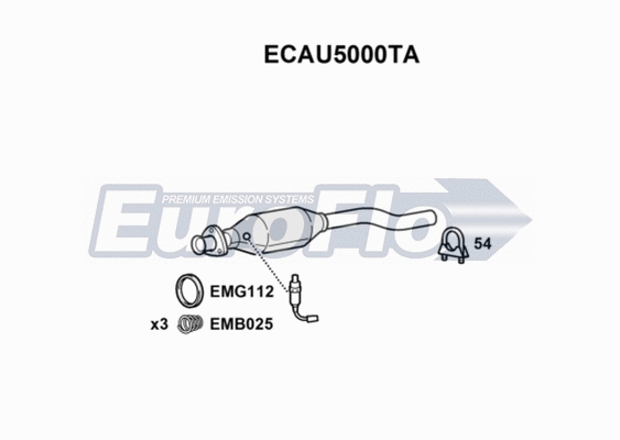 Catalytic Converter (ECAU5000TA)