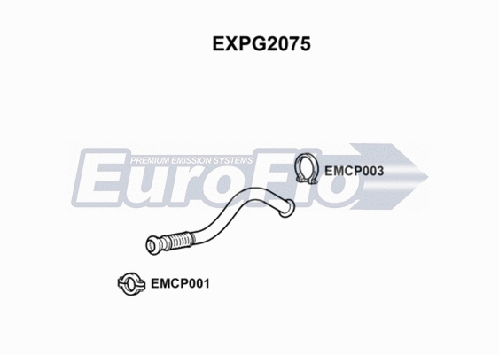 Exhaust Pipe (EXPG2075)