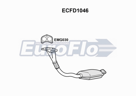 Catalytic Converter (ECFD1046)