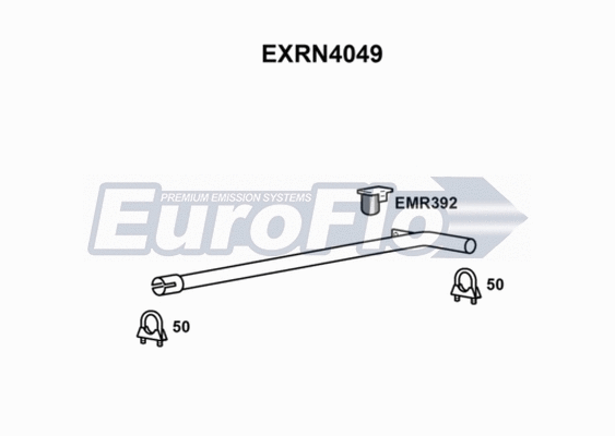 Exhaust Pipe (EXRN4049)