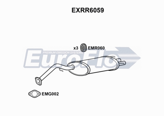 Rear Muffler (EXRR6059)