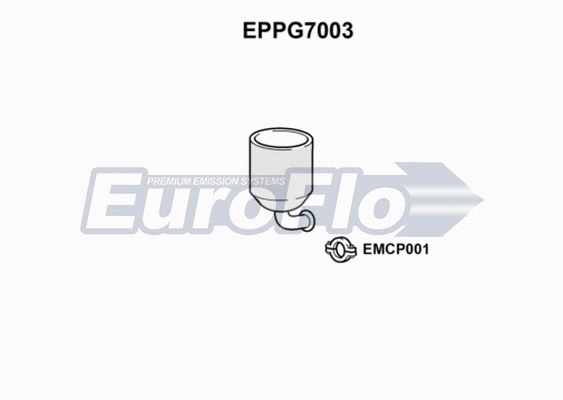 Soot/Particulate Filter, exhaust system (EPPG7003)
