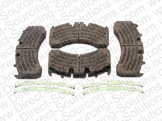 Brake Pad Set, disc brake (206668)