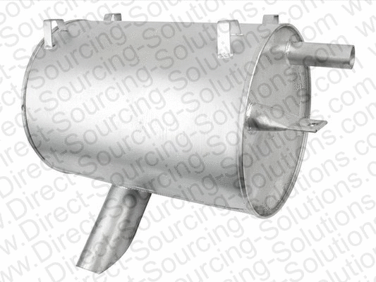 Centre/Rear Muffler (430048)