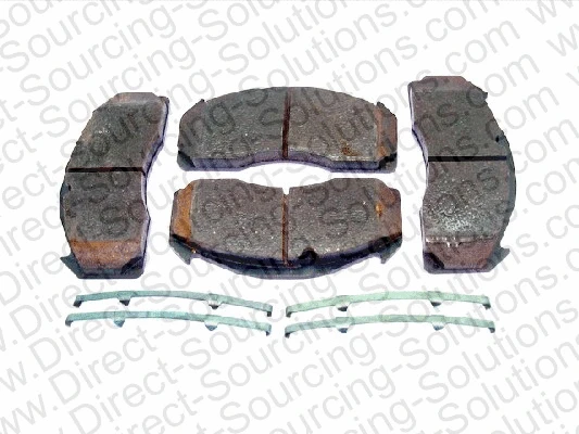 Brake Pad Set, disc brake (206582)