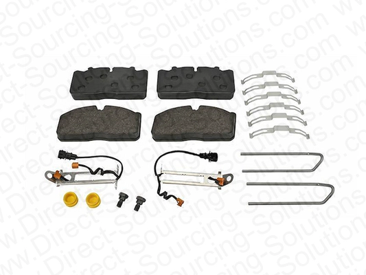 Brake Pad Set, disc brake (660049OEM)