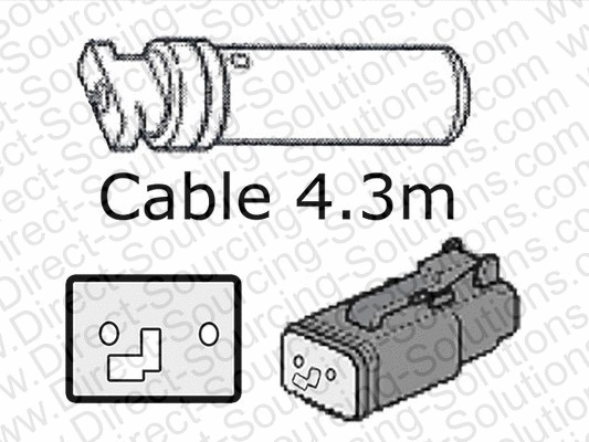 Sensor, wheel speed (207692OEM)
