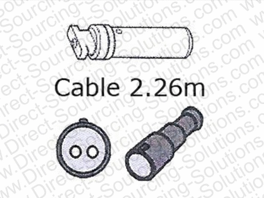 Sensor, wheel speed (160030OEM)