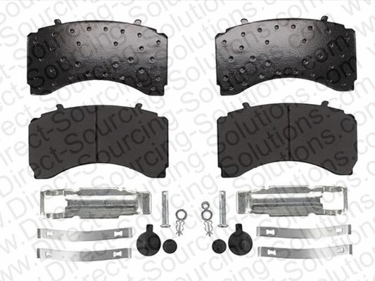 Brake Pad Set, disc brake (460038)