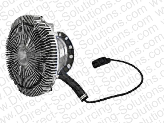 Clutch, radiator fan (520029)